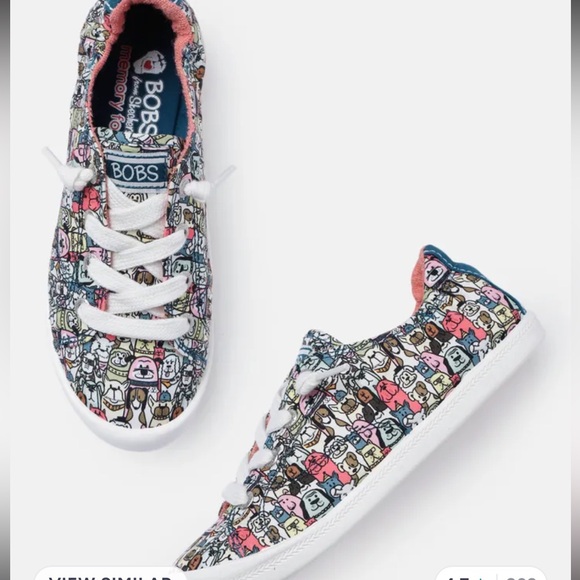 BOBS from Skechers Shoes - Sketchers BOBS Beach Bingo Washable Slip-on Shoes